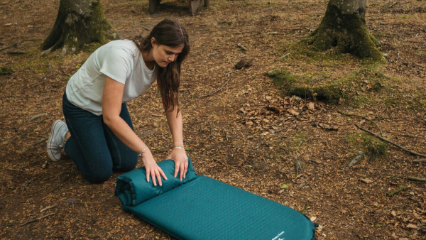 Коврик самонадувающийся Lite Mat Single 3.8 см (182x51x3,8см; green)